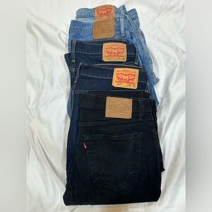 Bundle of 5 pairs of Levi’s 511/512